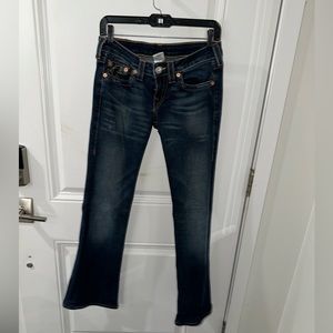 I am selling a pair of low rise bell bottoms